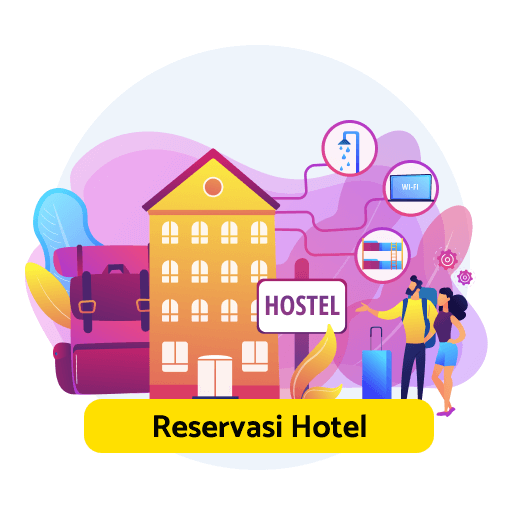 Payment link untuk reservasi hotel